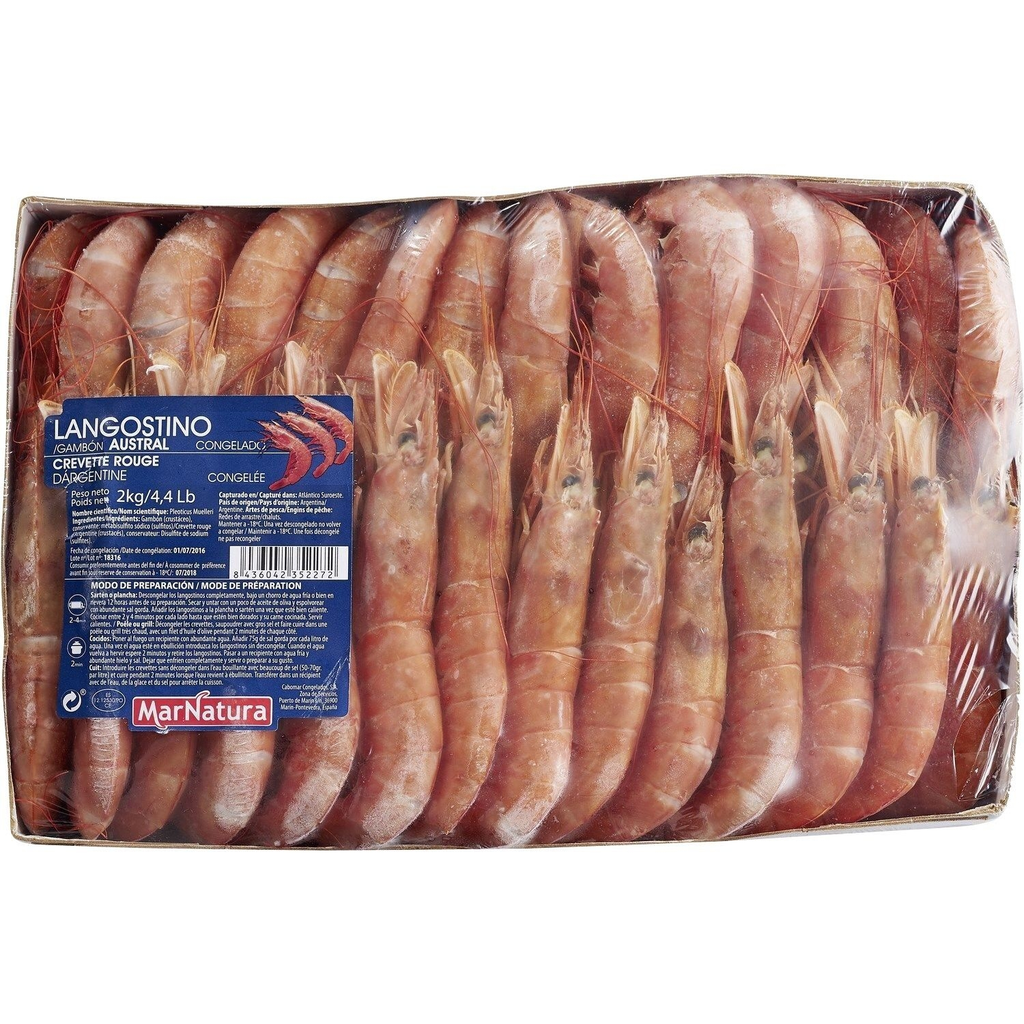 MARNATURA Argentine Red Shrimp 2 kg