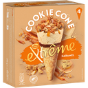 EXTREME Caramel Cookie Cone Ice Cream 284 g