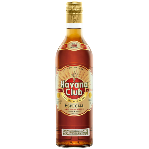 [8501110086196] HAVANA CLUB Rum âmbar Ron de Cuba Anejo Especial 37°5 0.7 L