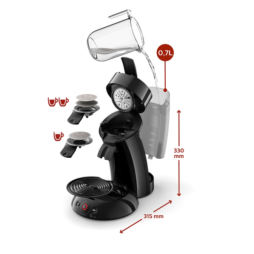 [8710103822882] SENSEO Original Hd6554/91 Máquina de Café de Monodoses