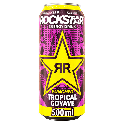 [8710398521712] ROCKSTAR Energy Drink Guava Punch 500 ml