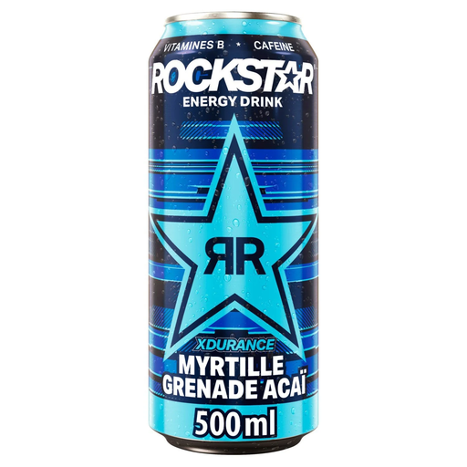 [8710398521743] ROCKSTAR ENERGY DRINK Bebida energética mirtilo romã açaí 50 cl