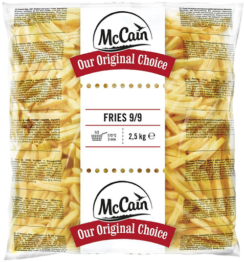 [8710438000849] MAC CAIN Frites Original Mc 9/9 2,5 kg