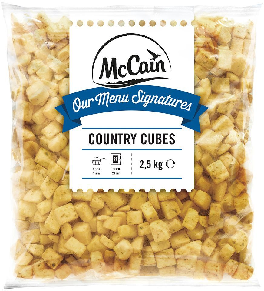 MAC CAIN Country Cubes Batatas em cubos 2,5 kg
