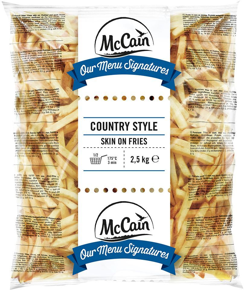 MAC CAIN Origine Country Style Batatas fritas 2,5 kg