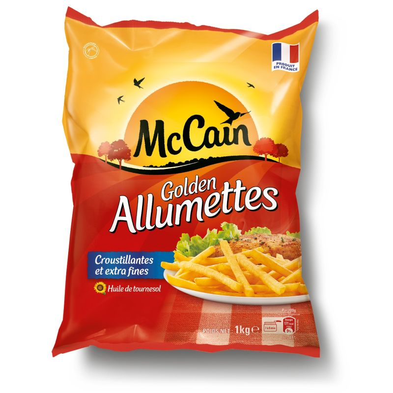 MAC CAIN Golden Allumettes Fries 1 kg