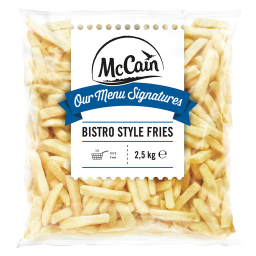 [8710438101027] MCCAIN Bistro Style Fries 2.5 kg