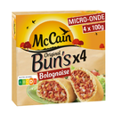 MCCAIN Bun's bolognaise 4 x 100 g