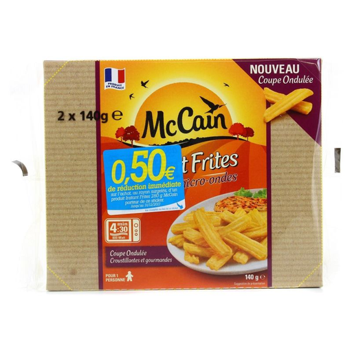 [8710438106572] MAC CAIN Instant Crinkle Cut Fries 280 g