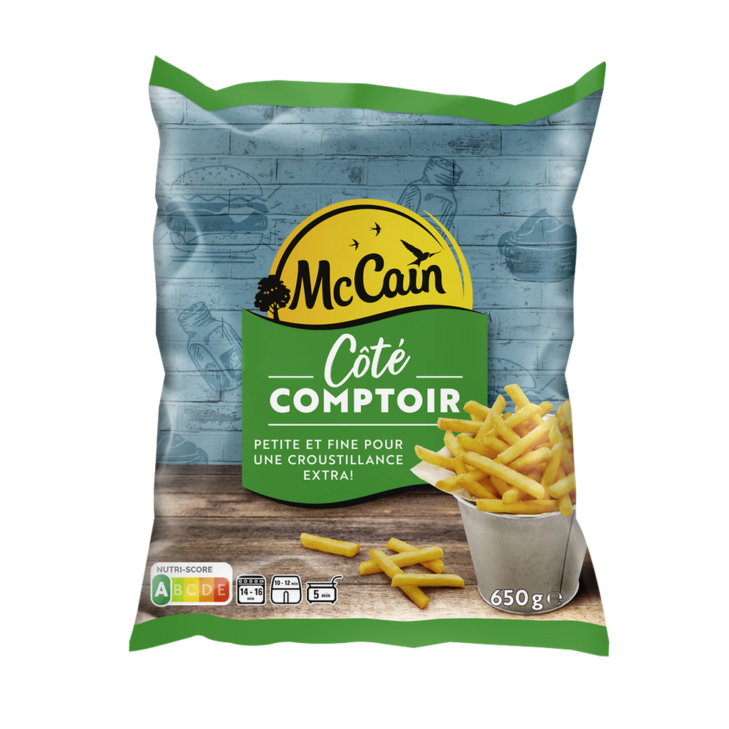 MCCAIN Côté Comptoir Patatas fritas finas y crujientes 650 g