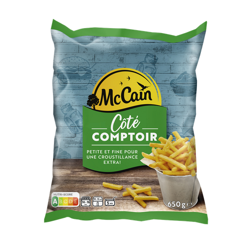 [8710438107975] MCCAIN Côté Comptoir Frites fines et croustillantes 650 g