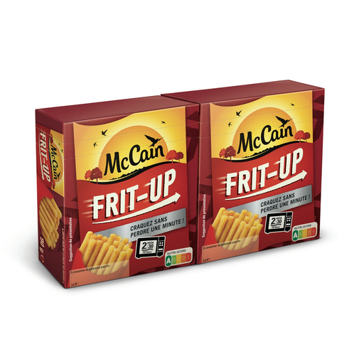 [8710438108187] MCCAIN Frites croustillantes micro-ondes 2 boites de 90 g