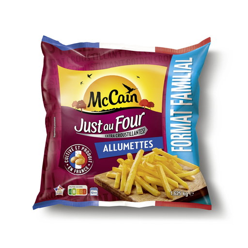 [8710438109504] MCCAIN Frites allumettes Just au Four 1,625 kg