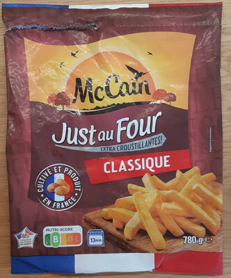 [8710438109597] MCCAIN Batatas fritas congeladas Just au Four Classique 780 g