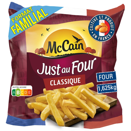[8710438109719] MCCAIN Frites Classique Just au Four 1,625 kg