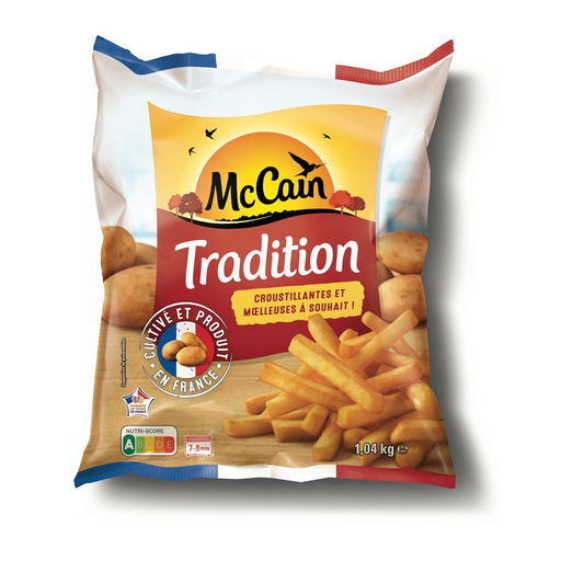 [8710438109894] MCCAIN Patatas Fritas Tradicionales para Freidora 1,04 kg