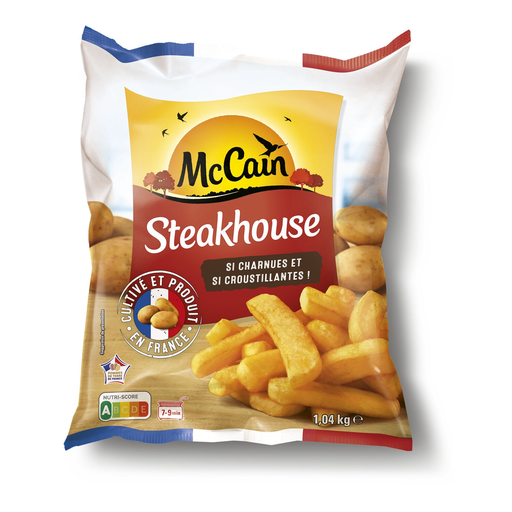[8710438110197] MCCAIN Steakhouse Fries for fryer 1.04 kg