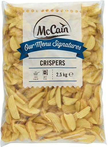 [8710438110524] MCCAIN Our Menu Signatures Crispers V-Cut Potatoes 2500 g