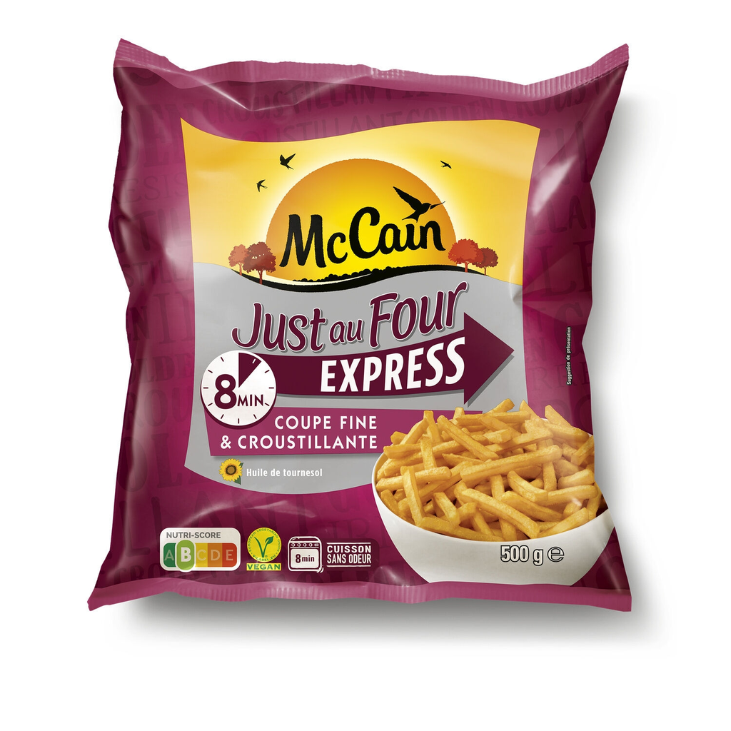 MCCAIN Frites Just au four 500 g