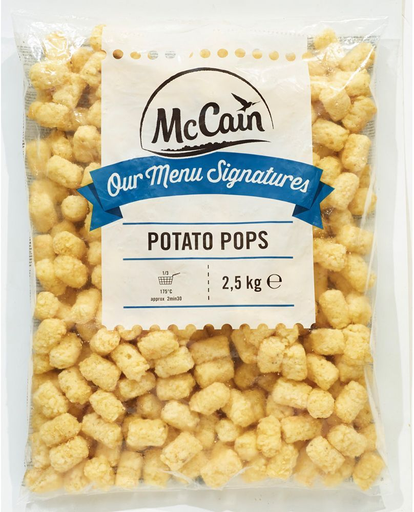[8710438113617] MAC CAIN Potato Pops 2,5 kg