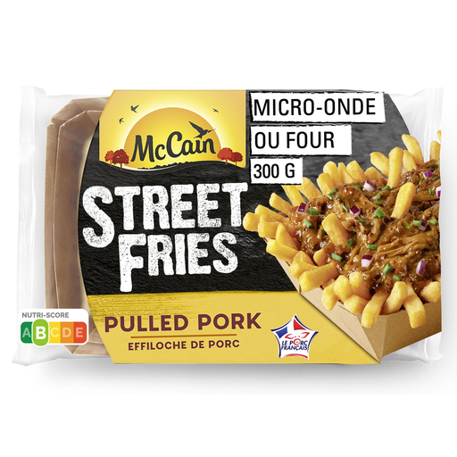 [8710438121797] MCCAIN Street Fries Patatas con Cerdo Deshebrado 300 g