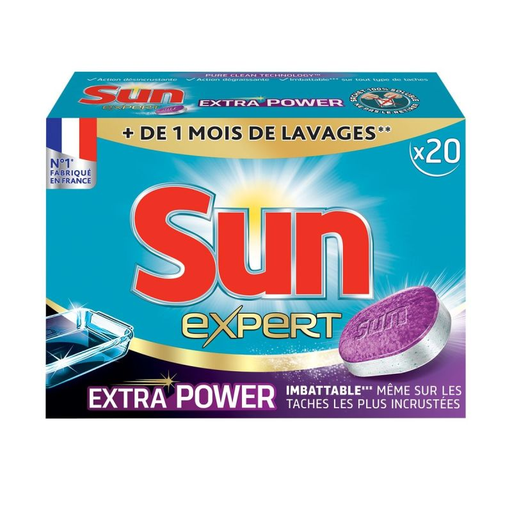 [8710447335154] SUN Tablettes Lave-Vaisselle All-in-1 Extra Power X20