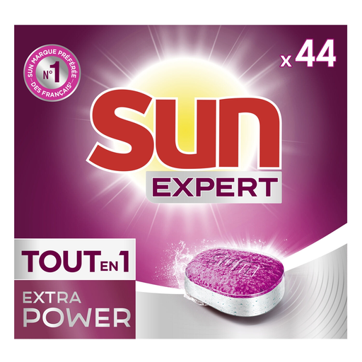 [8710447335178] SUN Dishwasher Tablet Expert Extra Power All In 1, box of 44 tablets