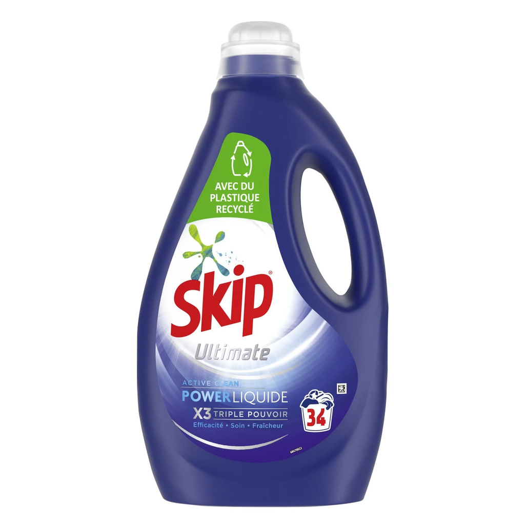 SKIP Detergente Líquido Ultimate Active Clean 1,7 L