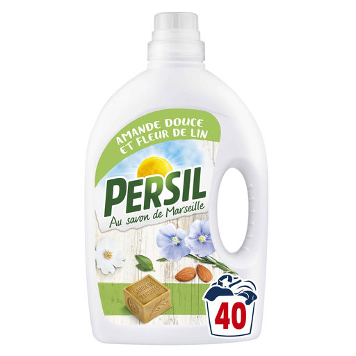 [8710447381908] PERSIL Lessive liquide Amande douce et Fleur de lin 2 L