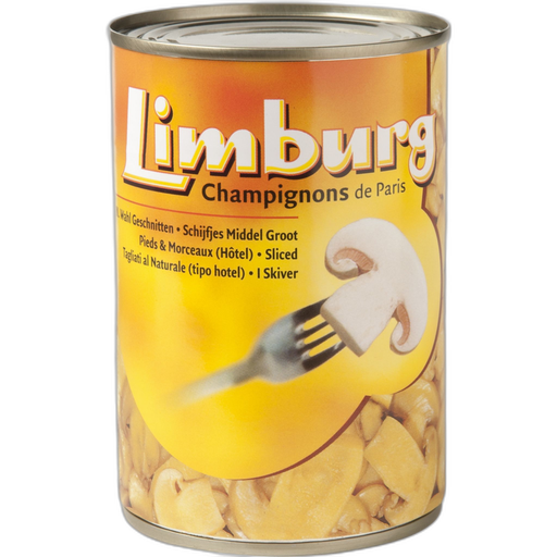 [8710609341429] LIMBURG Champignons de Paris pieds et morceaux 230 g