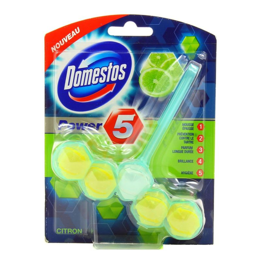 [8710908615672] DOMESTOS BLOC WC Power 5 Lemon