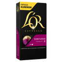 L'OR Espresso Cápsulas de café Sontuoso intensidad 8, 10 cápsulas 52g