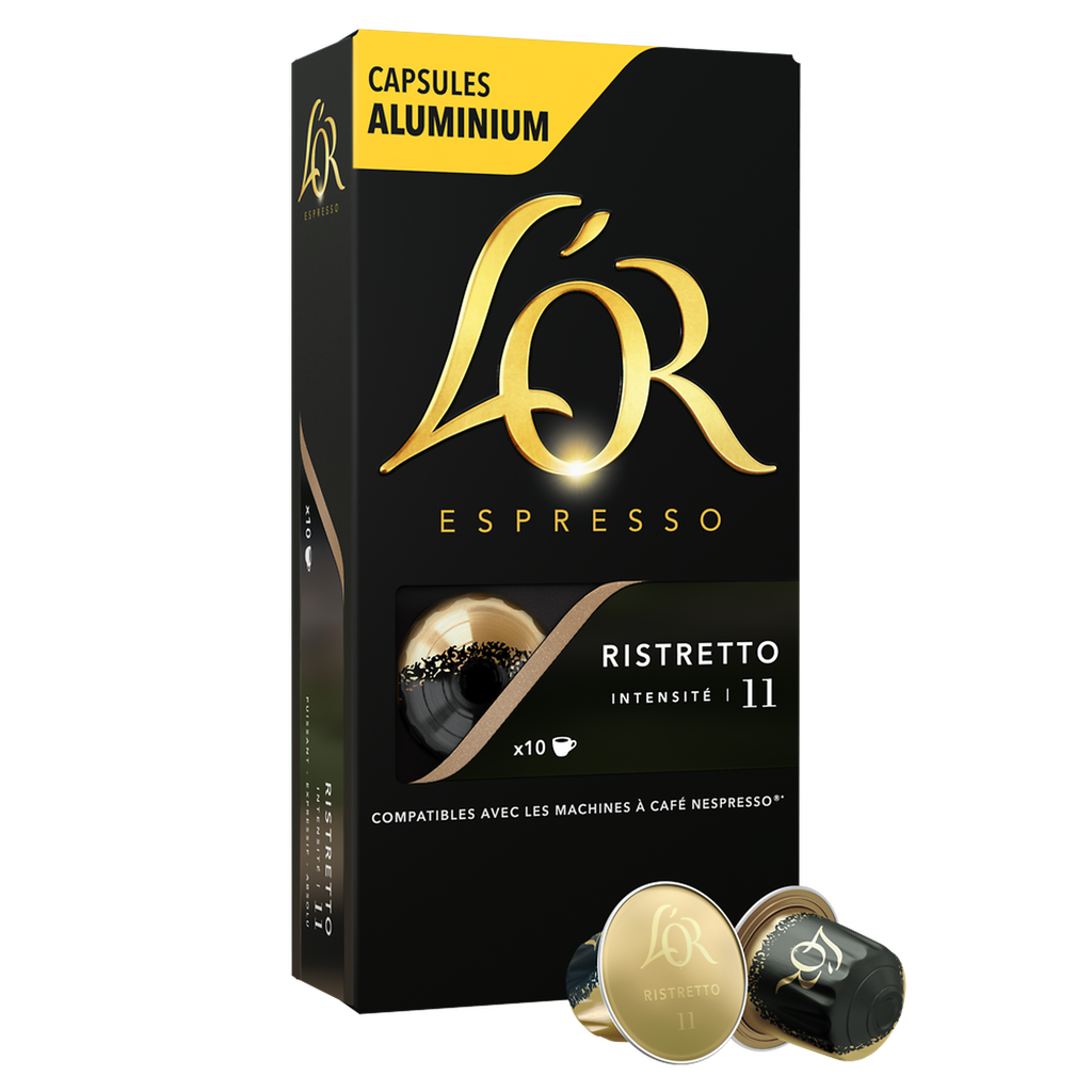 L'OR Espresso Capsules de café ristretto intensité 11 52 g