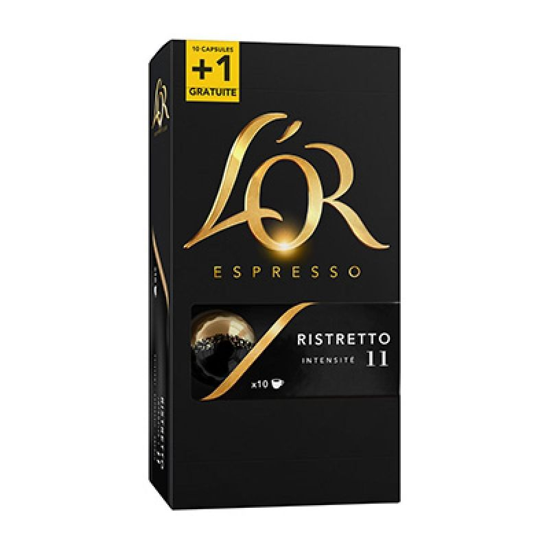 L'OR Espresso Ristretto Capsules 10+1