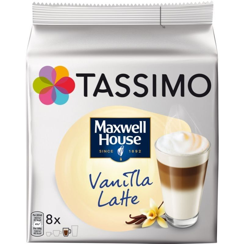 TASSIMO Latte Macchiato Vanilla Pods 268 g