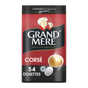 GRAND'MERE Pastilhas de café compatíveis Senseo Corsé 54 pastilhas