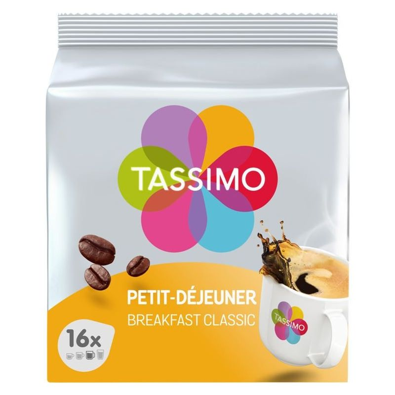 TASSIMO Petit Déjeuner Classique 128 g