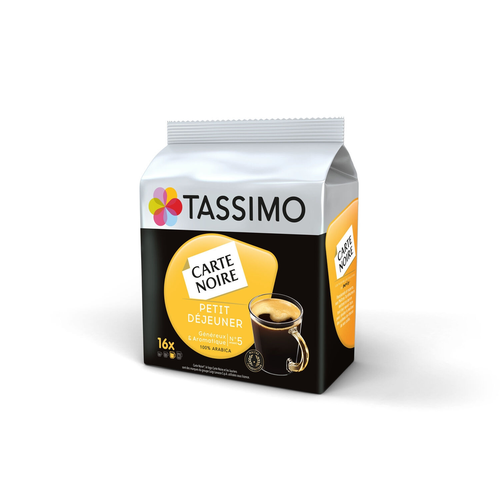 TASSIMO Café monodoses Compatíveis n°5, a caixa de 16 monodoses