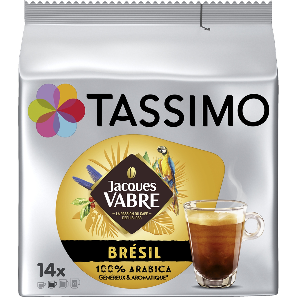 TASSIMO Brazil Coffee Pods 14 pods