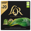 L'OR ESPRESSO Coffee capsules Compatible organic intensity 7, box of 20 capsules