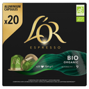 L'OR ESPRESSO Organic Coffee Capsules Intensity 9, box of 20 capsules