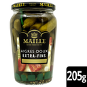 MAILLE Cornichons Agridoces Extra-Finos 205g