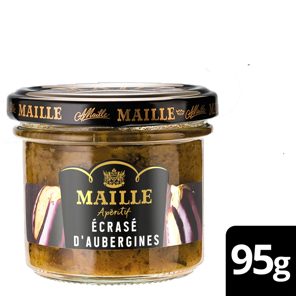 MAILLE Tartinable écrasé d'aubergines et grana padano 95 g