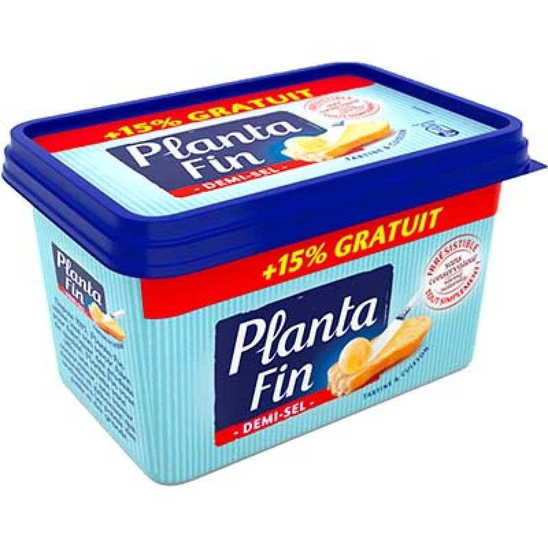 PLANTA FIN Margarine Demi-Sel 510 g