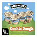 BEN & JERRY'S The Cookie Dough Cool-lection 4 mini helados 288 g