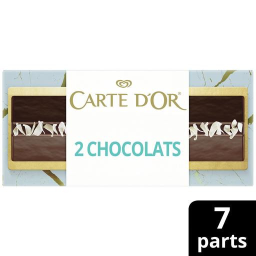 [8711327369276] CARTE D'OR Bûche glacée 2 chocolats 445 g
