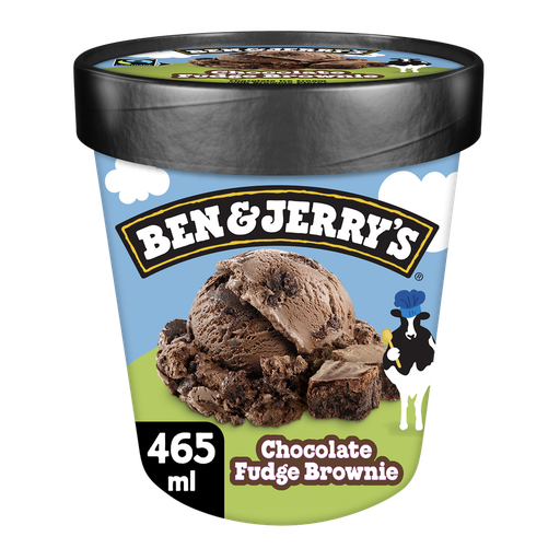 [8711327370708] BEN & JERRY'S Crème glacée chocolate fudge brownie 408 g