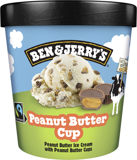 [8711327374515] BEN & JERRY'S Peanut Butter Cup Ice Cream 425 g
