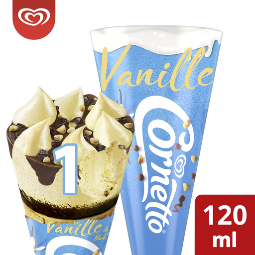 [8711327406070] CORNETTO Vanilla Cone Ice Cream 73 g