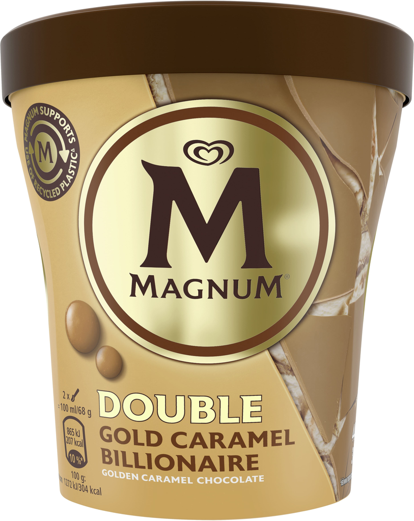 MAGNUM Gelado Double Gold Billionaire 440 ml